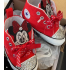 Tênis Minnie Vermelha Swarovski