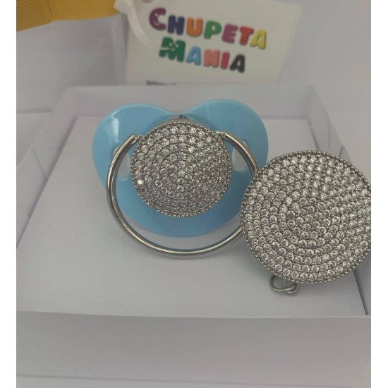 Chupeta Cristais c/ Prendedor