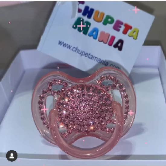 Chupeta Rosa Avent Swarovski